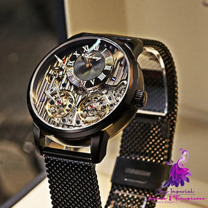 Double Tourbillon Automatic Mechanical Watch