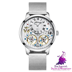 Double Tourbillon Automatic Mechanical Watch