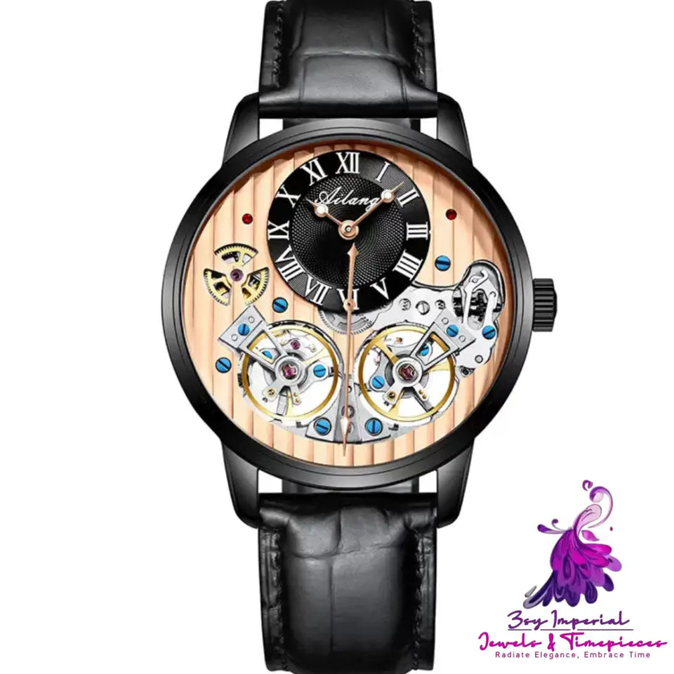 Double Tourbillon Automatic Mechanical Watch