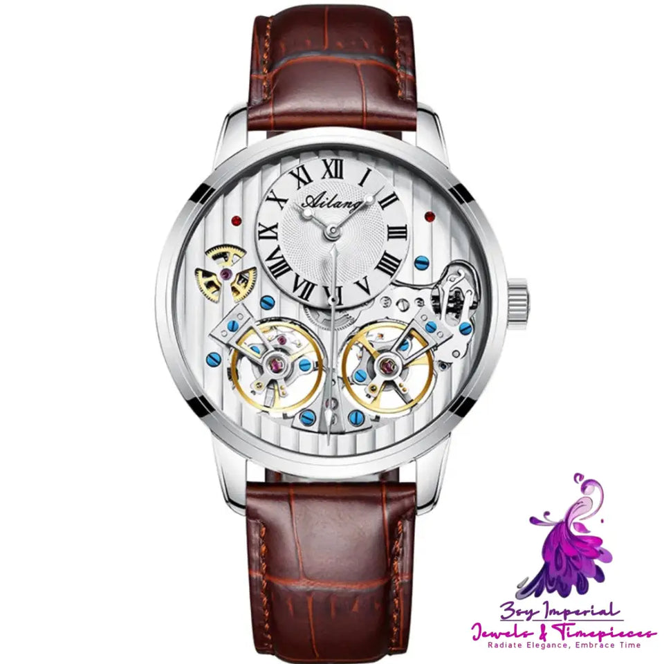 Double Tourbillon Automatic Mechanical Watch