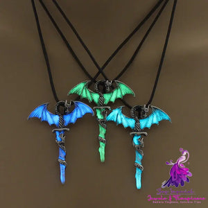 Halloween multicolored glow-in-the-dark Dragon hip-hop