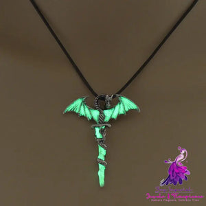 Halloween multicolored glow-in-the-dark Dragon hip-hop