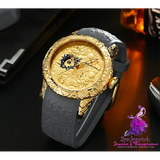 Dragon Pattern Mechanical Watch