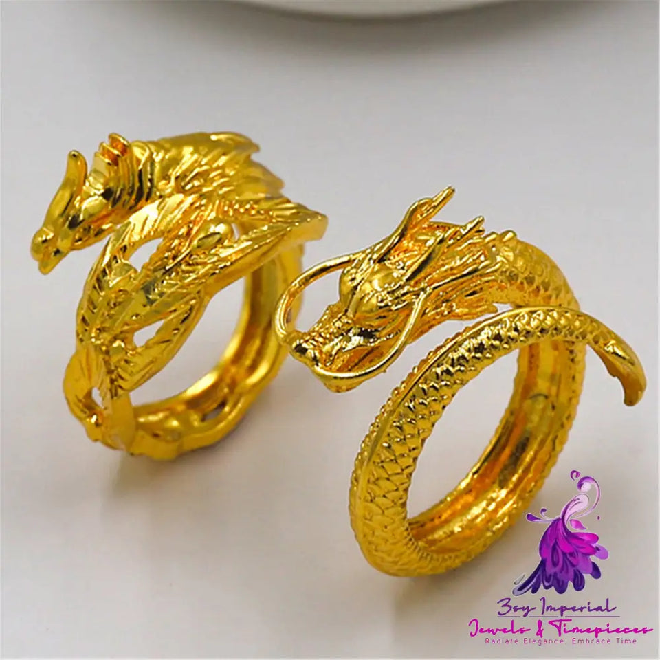 Dragon and Phoenix Ring