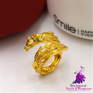 Dragon and Phoenix Ring