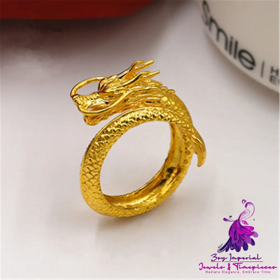 Dragon and Phoenix Ring