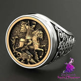 Roman Soldier Dragon Ring