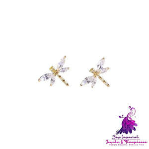 Personalized Dragonfly Design Fashion Earrings