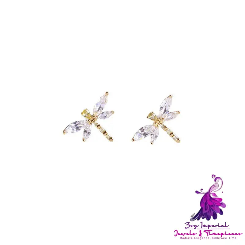 Personalized Dragonfly Design Fashion Earrings