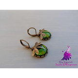 Hanging Vintage Dragonfly Earrings for Women