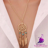 Boho Dream Catcher Pendant