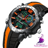 Dual Display Multifunctional Men’s Watch