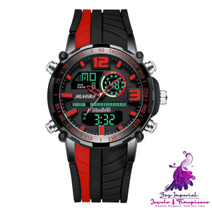 Dual Display Multifunctional Men’s Watch