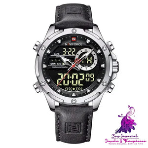 Trendy Dual Display Student Watch