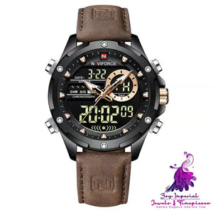 Trendy Dual Display Student Watch