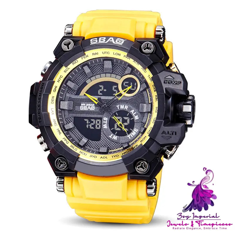 Dual Display LED Outdoor Men’s Watch