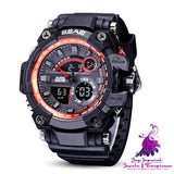 Dual Display LED Outdoor Men’s Watch