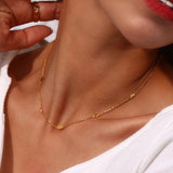 Luxury Clavicle Chain Stainless Steel Jewelry