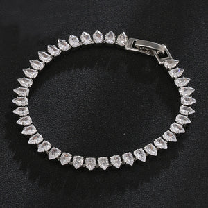Zircon Clavicle Chain Jewelry Set