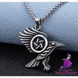 Eagle Wings Pentagram Necklace