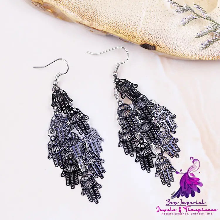 Palm Earrings Eardrops