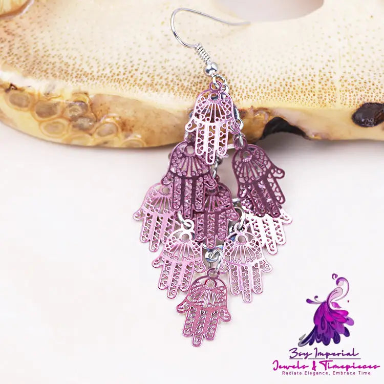 Palm Earrings Eardrops