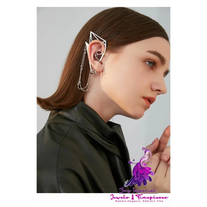 Geometric Earhook Earrings