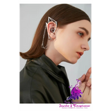 Geometric Earhook Earrings