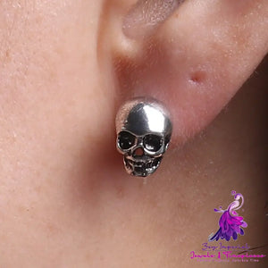 Retro Skull Eardrops Halloween Earrings