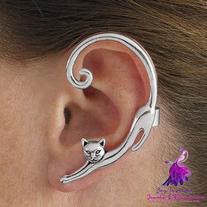 Punk Style Cat Earring