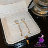 Real Gold Electroplated Pearl Earrings