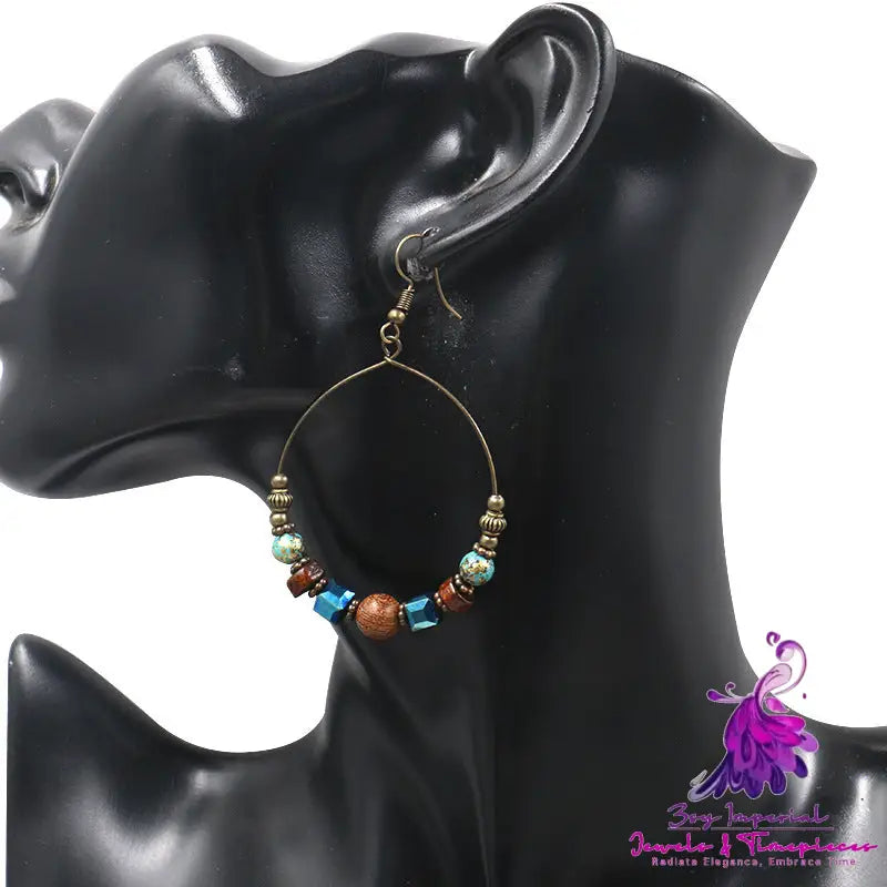 Ethnic Metal Earrings