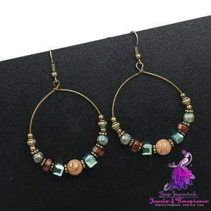 Ethnic Metal Earrings