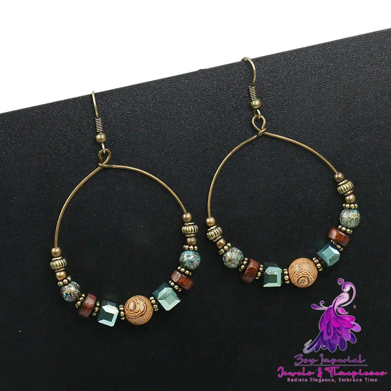 Ethnic Metal Earrings