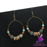 Ethnic Metal Earrings