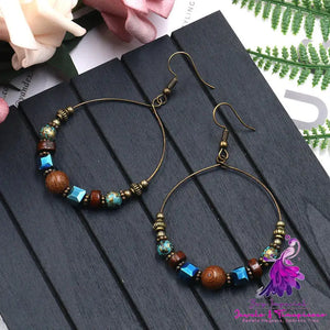 Ethnic Metal Earrings