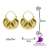 Fashion Retro Female Ornament Earrings Alloy Exaggerated