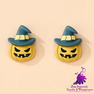 Geometric Halloween Ladies Earrings