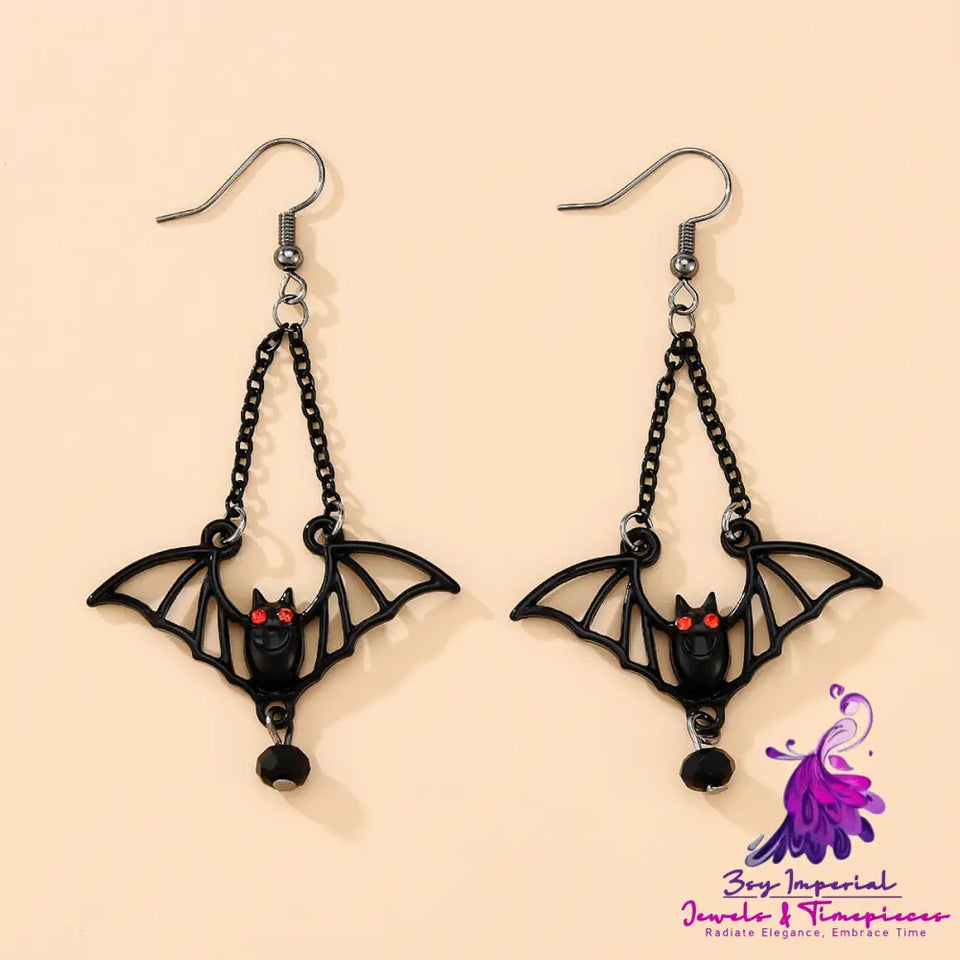 Geometric Halloween Ladies Earrings