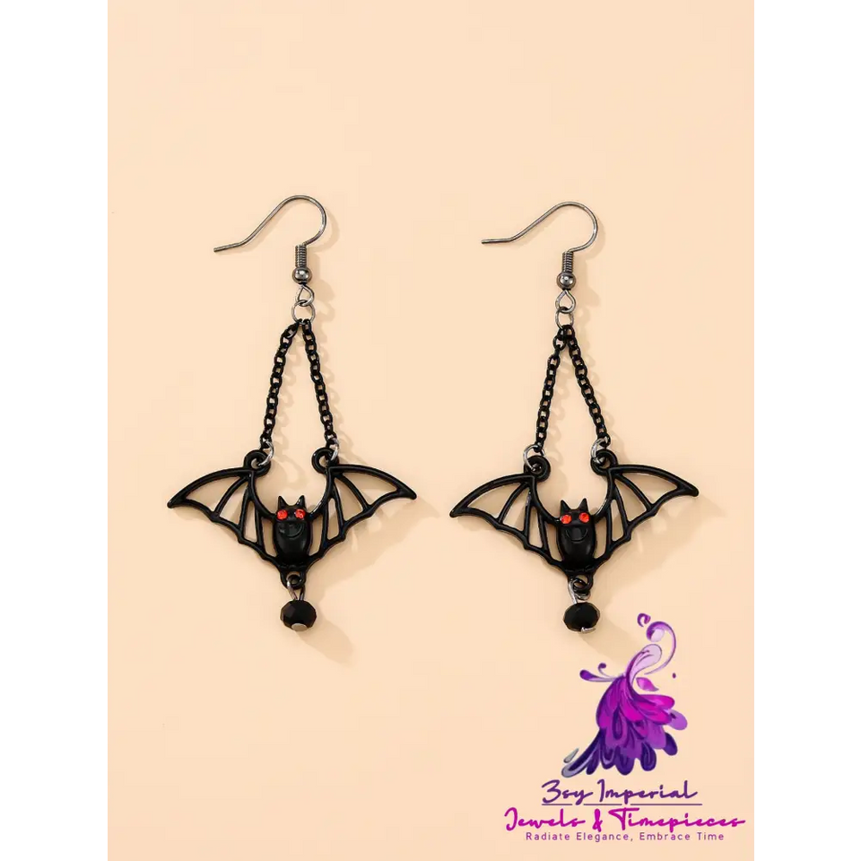 Geometric Halloween Ladies Earrings