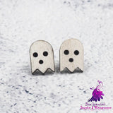 Fashion Personality Horror Halloween Bat Stud Earrings