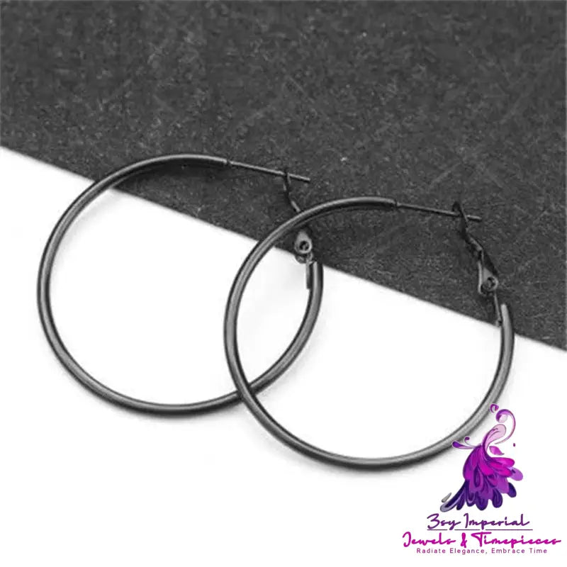 Chic Steel Earrings