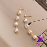 Women’s Fashion Pearl Tassel Earrings