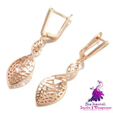 Retro Hollow Women’s Earrings Accessories