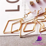 Women’s Temperament Fashion Simple Rhinestone Earrings