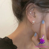 Fashion Personality Bow Earrings Female