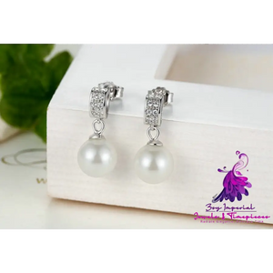 Shell Pearl Earrings