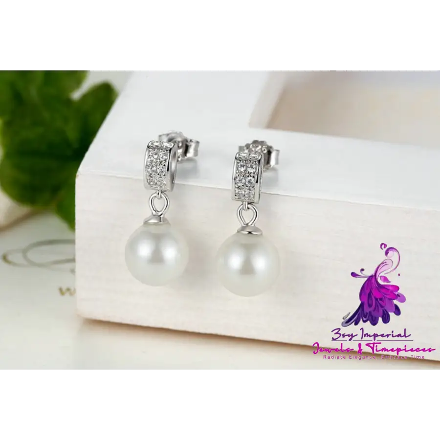 Shell Pearl Earrings