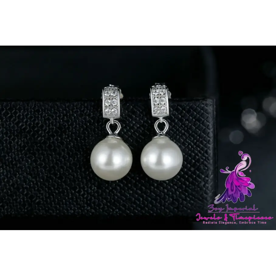 Shell Pearl Earrings