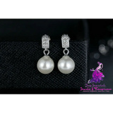 Shell Pearl Earrings